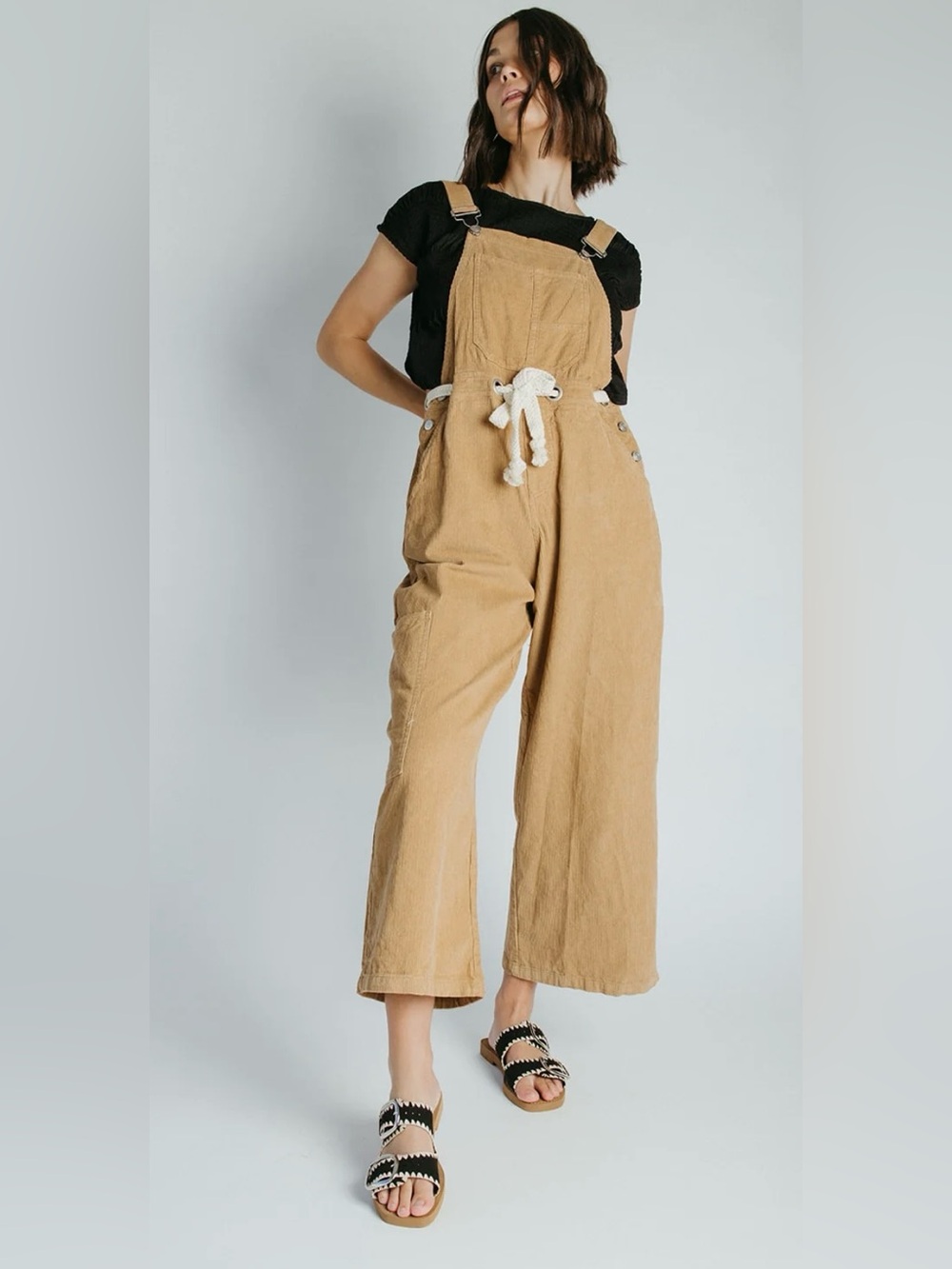 LovLov The Danny Corduroy Overalls S